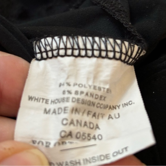 Sympli crop pant black size 10 like new condition - Picture 5 of 5